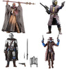 Star Wars The Black Series 6 Inch Action Figure Box Art (2024 Wave 1A) - Set of 4 (Bane - Chieftain - Pyke - Mando)