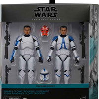 Star Wars The Black Series 6 Inch Action Figure Box Art Deluxe - Phase I Clone Trooper Lieutenant & 332nd Clone Trooper