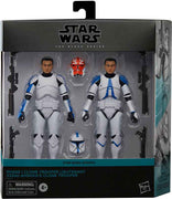 Star Wars The Black Series 6 Inch Action Figure Box Art Deluxe - Phase I Clone Trooper Lieutenant & 332nd Clone Trooper