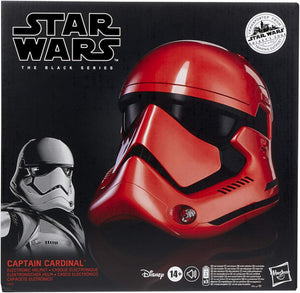 Star Wars The Black Series Life Size Prop Replica Galaxy's Edge - Captain Cardinal Helmet