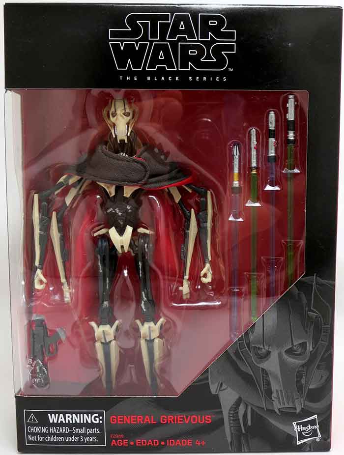 Star Wars The Black Series 6 Inch Action Figure Deluxe - General Grievous #D1