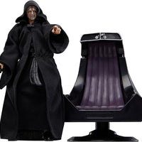 Star Wars The Black Series 6 Inch Action Figure Deluxe - Emperor Palpatine and Throne