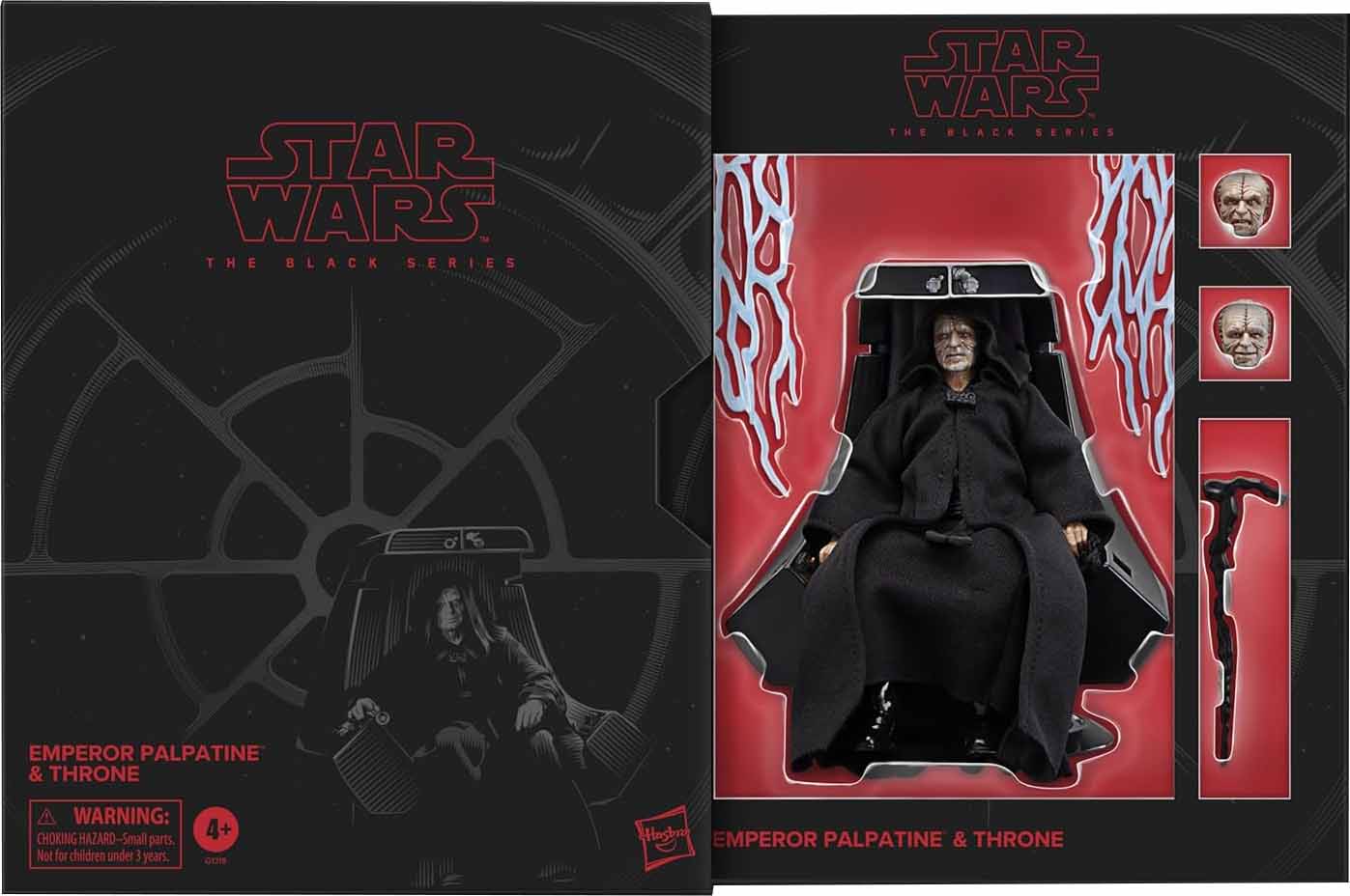Star Wars The Black Series 6 Inch Action Figure Deluxe - Emperor