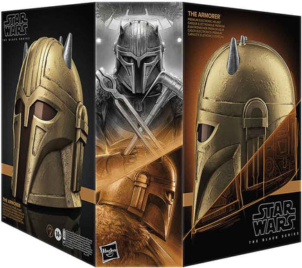 Star Wars The Black Series Life Size Prop Replica Electronic Helmet - The Armorer