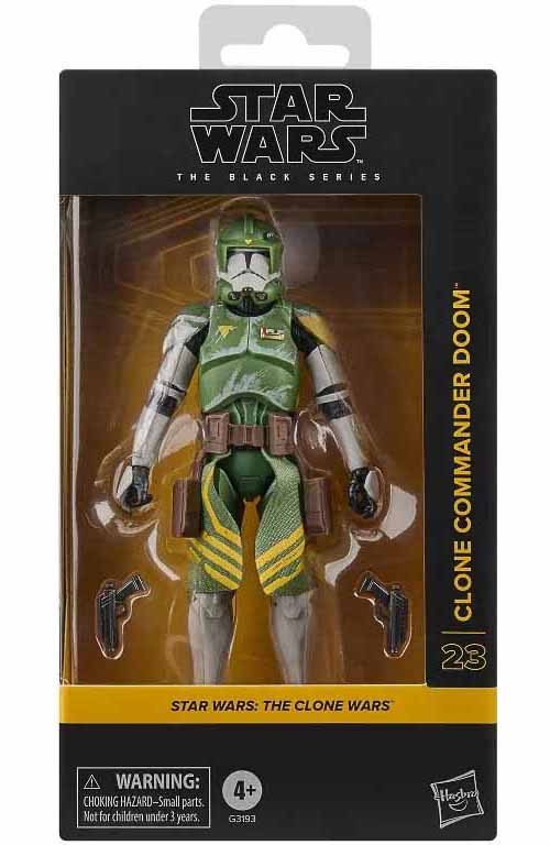 Star Wars The Black Series 6 Inch Action Figure Exclusive - Clone Comm ...