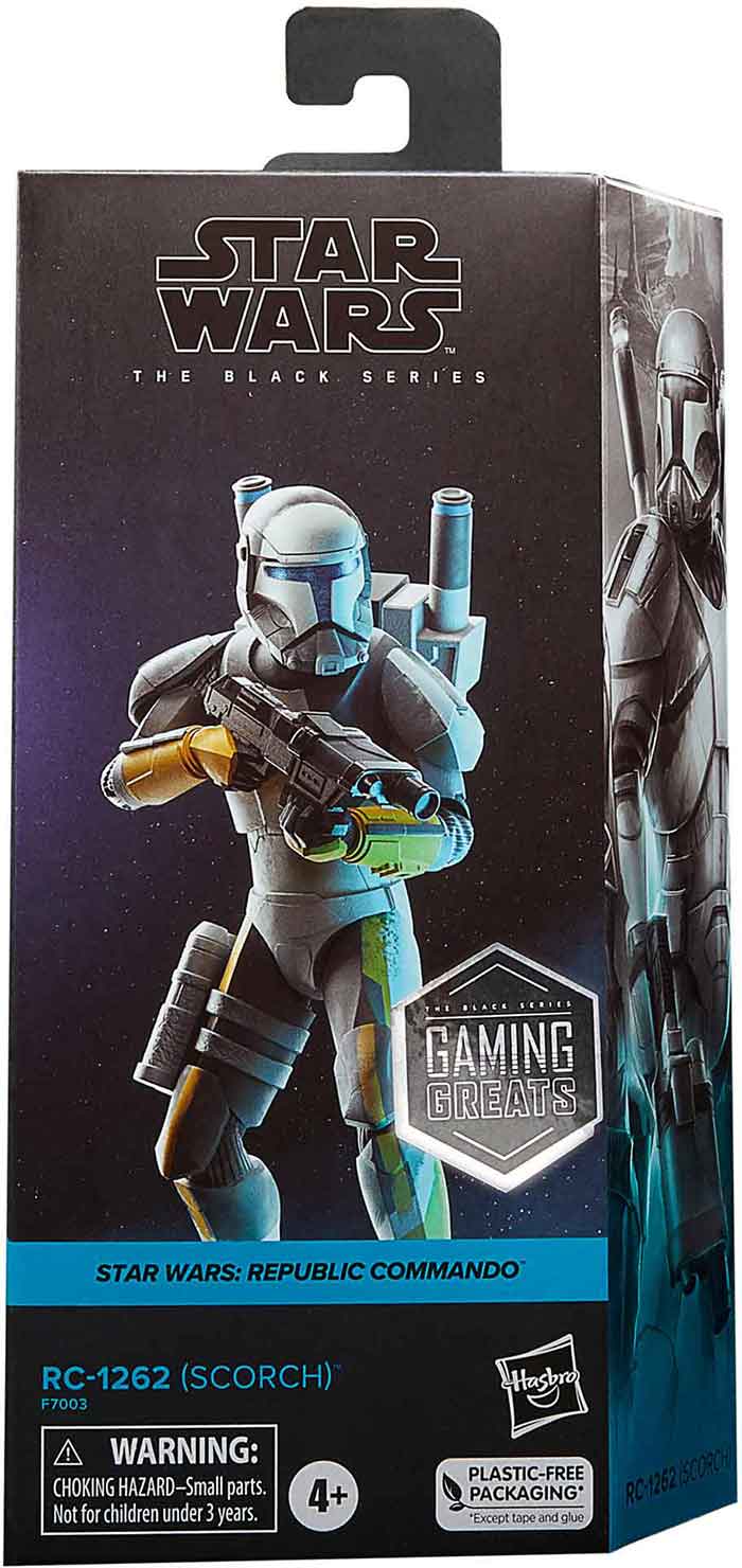 Star Wars The Black Series Gaming Greats 6 Inch Action Figure Box Art Exclusive - RC-1262 (Scorch)