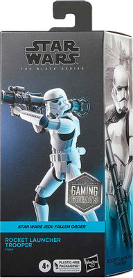 Star Wars The Black Series Gaming Greats 6 Inch Action Figure Box Art Exclusive - Rocket Launcher Trooper