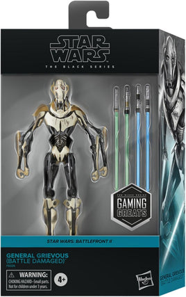 Star Wars The Black Series Gaming Greats 6 Inch Action Figure - General Grievous (Battle Damaged) Reissue