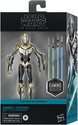 Star Wars The Black Series Gaming Greats 6 Inch Action Figure - General Grievous (Battle Damaged) Reissue