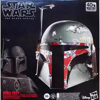 Star Wars The Black Series Life Size Prop Replica - Boba Fett Battle Damaged Electronic Helmet Reissue