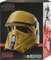 Star Wars The Black Series Life Size Prop Replica Premium Electronic Helmet - Shoretrooper Helmet