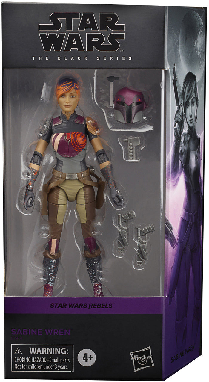 Star Wars The Black Series 6 Inch Action Figure Rebels Box