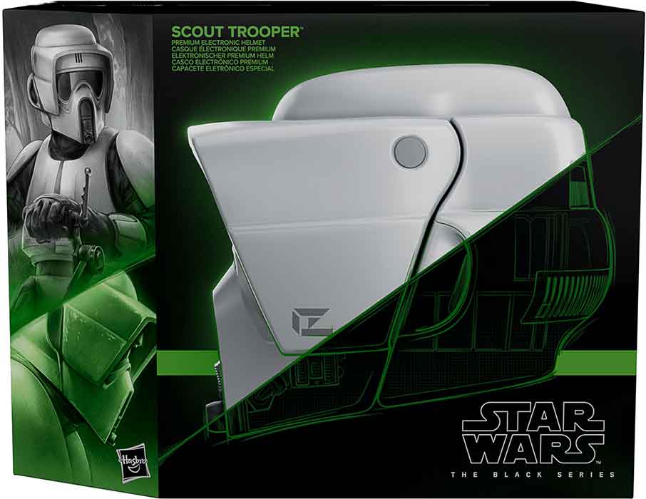 Star Wars The Black Series Life Size Prop Replica - Scout Trooper Helmet