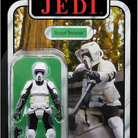 Star Wars The Vintage Collection 3.75 Inch Scale Vehicle Figure - Speeder Bike & Scout Trooper