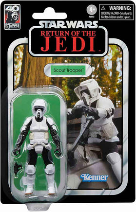 Star Wars The Vintage Collection 3.75 Inch Scale Vehicle Figure - Speeder Bike & Scout Trooper