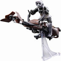 Star Wars The Vintage Collection 3.75 Inch Scale Vehicle Figure - Speeder Bike & Scout Trooper