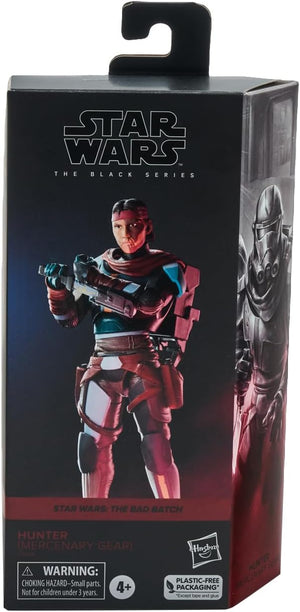 Star Wars The Black Series The Bad Batch 6 Inch Action Figure Box Art Exclusive - Hunter (Mercenary Gear)