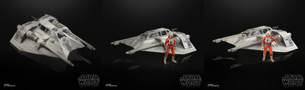 Star Wars The Black Series 6 Inch Vehicle Series - Snowspeeder with Dak Ralter