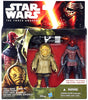 Star Wars The Force Awakens 3.75 Inch Action Figure 2-Pack Series - Sidon Ithano & First Mate Quiggold