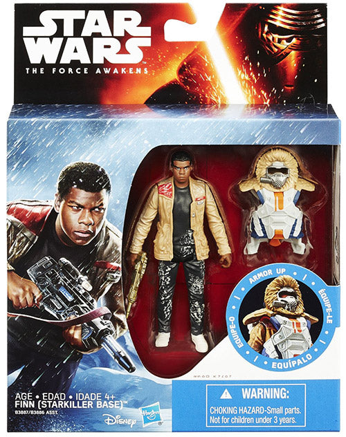 Star Wars The Force Awakens 3.75 Inch Action Figure Armor Series Wave 1 - Finn (Starkiller Base)