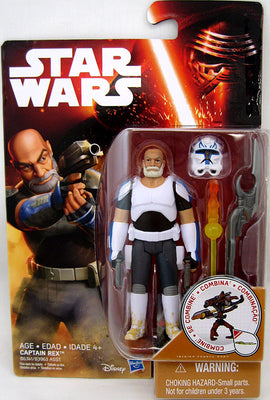 Star Wars The Force Awakens 3.75 Inch Action Figure Snow And Desert Wave 3 - Captain Rex (Shelf Wear)