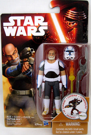 Star Wars The Force Awakens 3.75 Inch Action Figure Snow And Desert Wave 3 - Captain Rex (Shelf Wear)