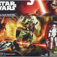 Star Wars The Force Awakens 3.75 Inch Scale Vehicle Figure - Assault Walker with Stormtrooper Sergeant