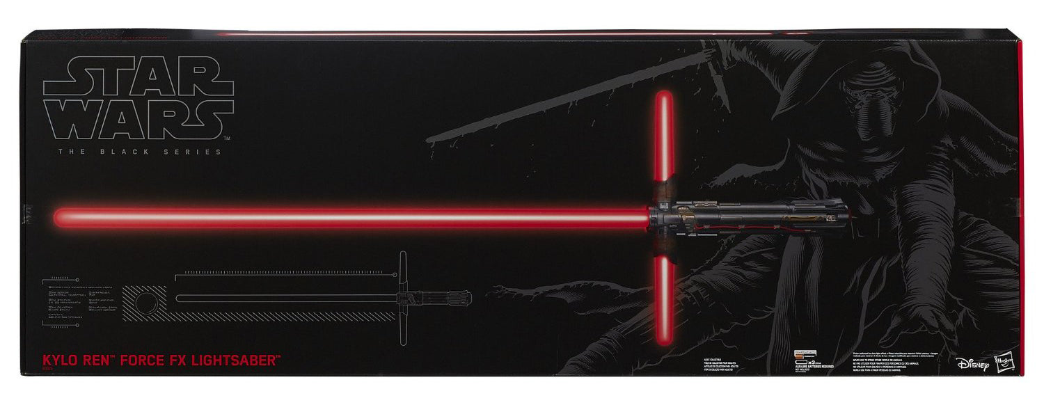 その他 STAR WARS Kylo Ren Force FX Lightsaber Star Wars The Force Awakens Replica Accessory The Black Series