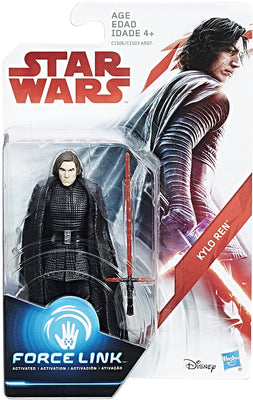 Star Wars The Last Jedi 3.75 Inch Action Figure (2017 Wave 1 Orange) - Kylo Ren