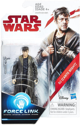 Star Wars The Last Jedi 3.75 Inch Action Figure (2017 Wave 2 Orange) - DJ (Canto Bight)