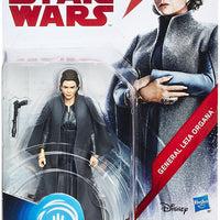 Star Wars The Last Jedi 3.75 Inch Action Figure (2017 Wave 2 Orange) - General Leia Organa (Shelf Wear)