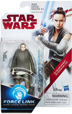 Star Wars The Last Jedi 3.75 Inch Action Figure (2017 Wave 2 Orange) - Rey (Island Journey)