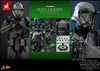 Star Wars The Mandalorian 12 Inch Action Figure 1/6 Scale Exclusive - Death Trooper Black Chrome Hot Toys 909531