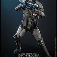 Star Wars The Mandalorian 12 Inch Action Figure 1/6 Scale Exclusive - Death Trooper Black Chrome Hot Toys 909531