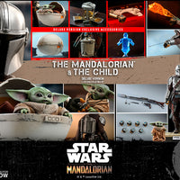 Star Wars The Mandalorian 12 Inch Action Figure 1/6 Scale Series - The Mandalorian & The Child (Deluxe) Hot Toys 905873