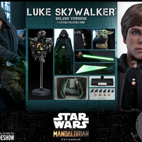 Star Wars The Mandalorian 12 Inch Action Figure 1/6 Scale DX23 - Luke Skywalker (Deluxe Version) Hot Toys 909048