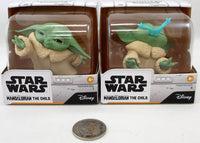 Star Wars The Mandalorian 2.2 Inch Action Figure Baby Bounties 2-Pack Series - The Child (Baby Yoda) Frog & Force