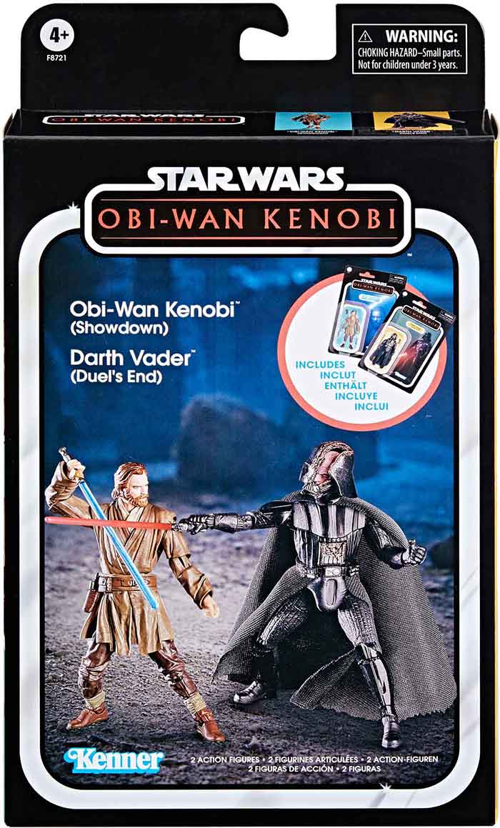 Star Wars The Vintage Collection 3.75 Inch Action Figure 2-Pack - Obi-Wan Kenobi vs Darth Vader
