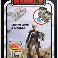 Star Wars The Vintage Collection 3.75 Inch Action Figure 2-pack - Sabine Wren & Chopper (C1-10P)
