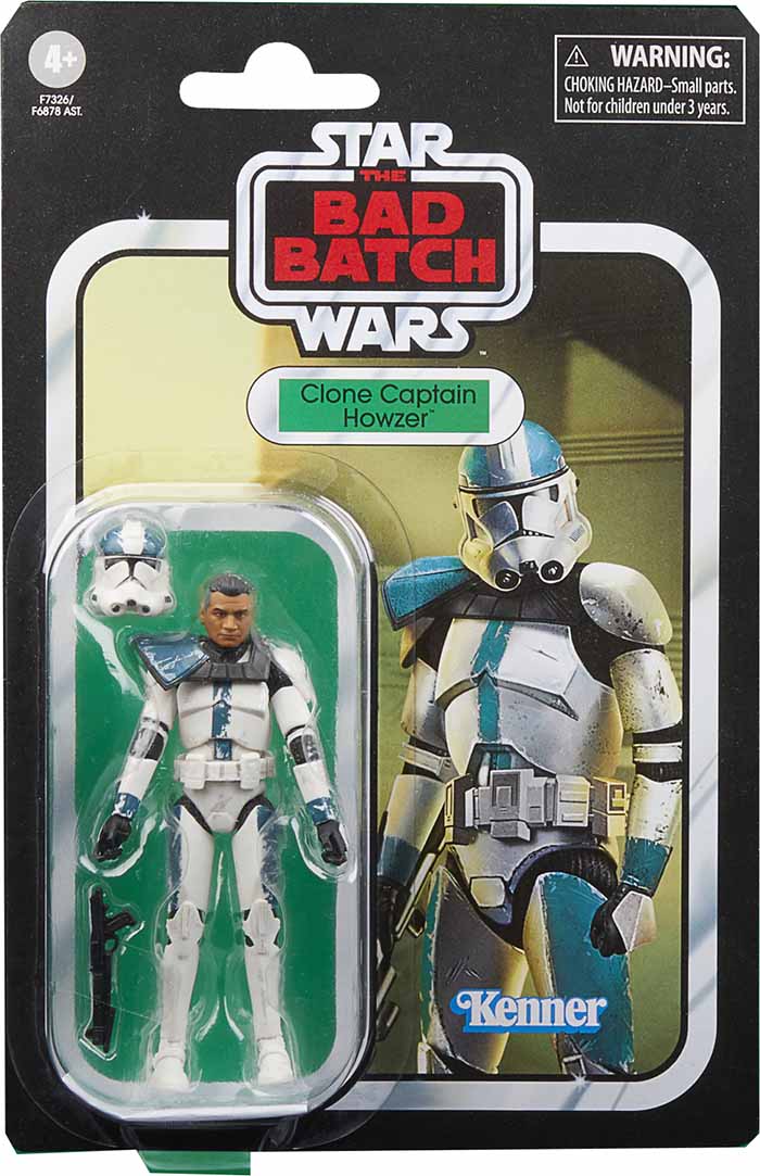 Star Wars The Vintage Collection 3.75 Inch Action Figure (2023 Wave 1B) - Clone Captain Howzer VC210