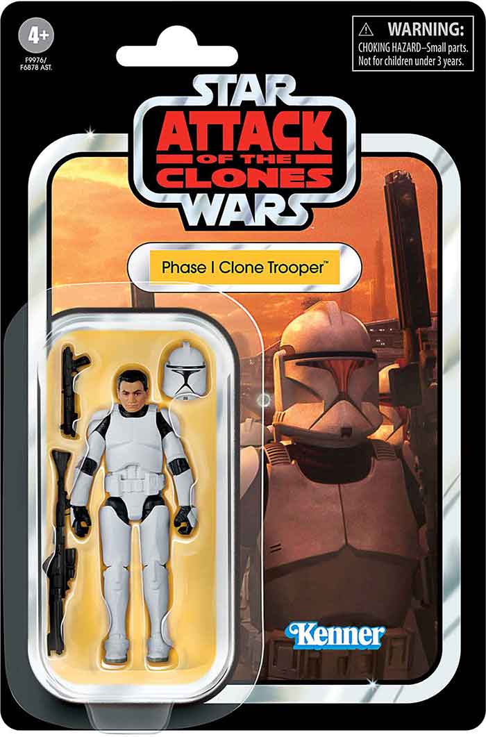 Star Wars The Vintage Collection 3.75 Inch Action Figure (2024 Wave 1B) - Phase I Clone Trooper VC309