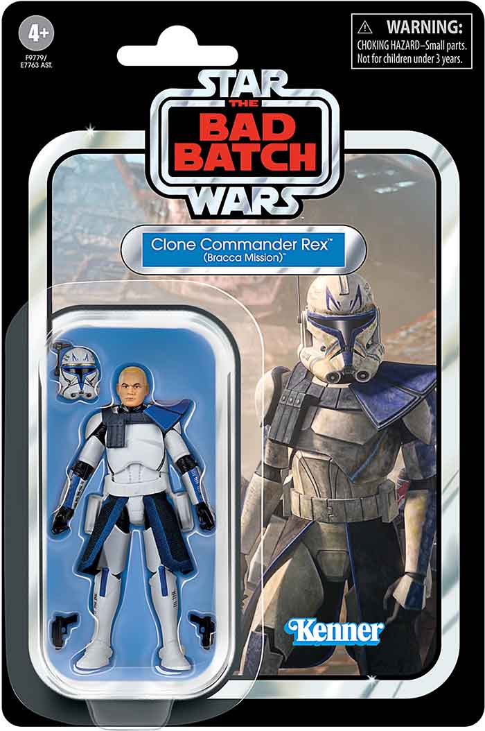 Star Wars The Vintage Collection 3.75 Inch Action Figure (2024 Wave 2A) - Clone Commander Rex (Bracca Mission)
