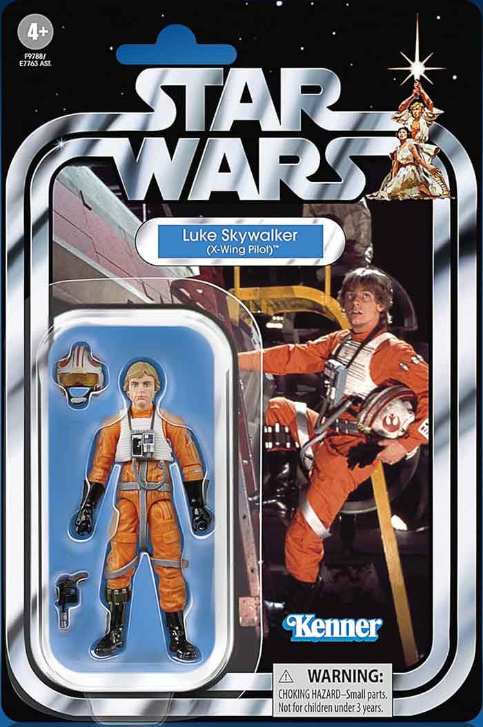 Star Wars The Vintage Collection 3.75 Inch Action Figure (2024 Wave 2A) - Luke Skywalker (X-Wing Pilot) VC158