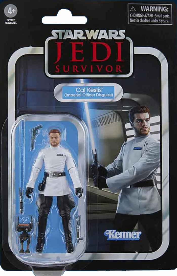 Star Wars The Vintage Collection 3.75 Inch Action Figure (2024 Wave 2B) - Cal Kestis (Imperial Officer Disguise)