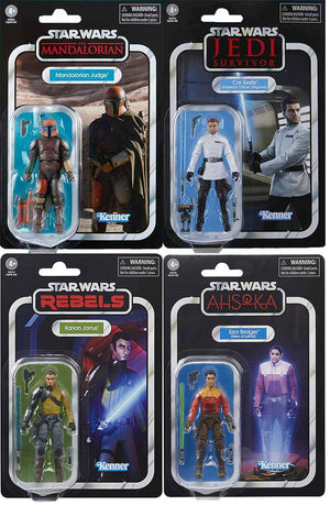 Star Wars The Vintage Collection 3.75 Inch Action Figure (2024 Wave 2B) - Set of 4 (Kanan - Ezra - Cal - Judge)