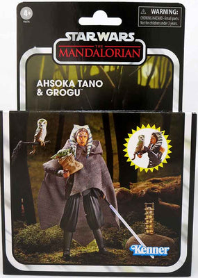 Star Wars The Vintage Collection 3.75 Inch Action Figure Deluxe Exclusive - Ahsoka Tano & Grogu