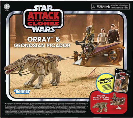 Star Wars The Vintage Collection 3.75 Inch Scale Vehicle Figure - Orray & Geonosian Picador