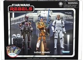Star Wars The Vintage Collection Rebels 3.75 Inch Action Figure Box Set - Lothal Rebels 3-Pack