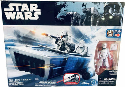 Star Wars Universe 3.75 Inch Scale Vehicle Figure - First Order Snowspeeder