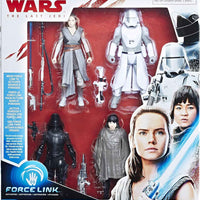 Star Wars Universe Force Link 3.75 Inch Scale Action Figure 4-Pack - Battle On Crait